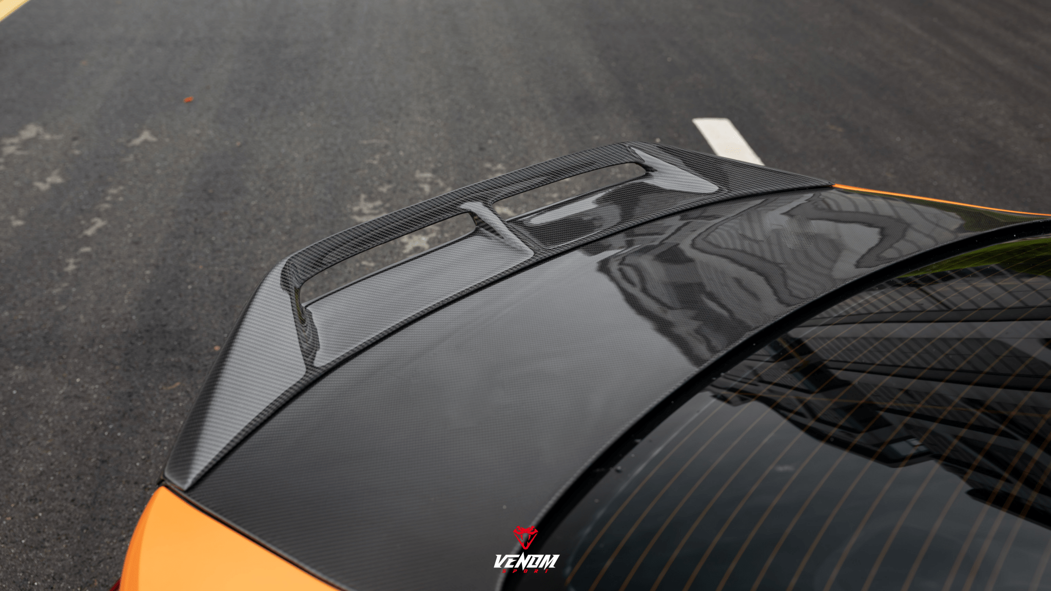 VENOM SPORT - BMW M4 G82 DRY CARBON FIBER REAR SPOILER - Aero Carbon UK