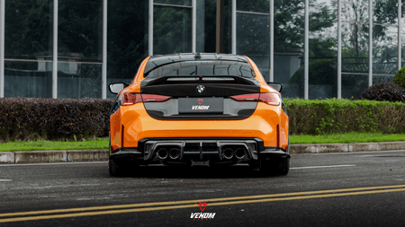 VENOM SPORT - BMW M4 G82 DRY CARBON FIBER REAR SPOILER - Aero Carbon UK
