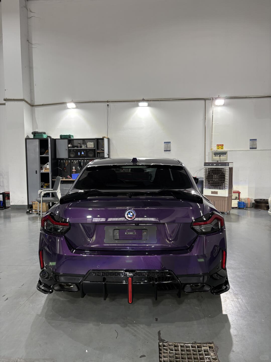 VTEN - BMW 2 SERIES G42 / M240I 2022+ PP GLOSS BLACK FULL BODY KIT BUNDLE - Aero Carbon UK