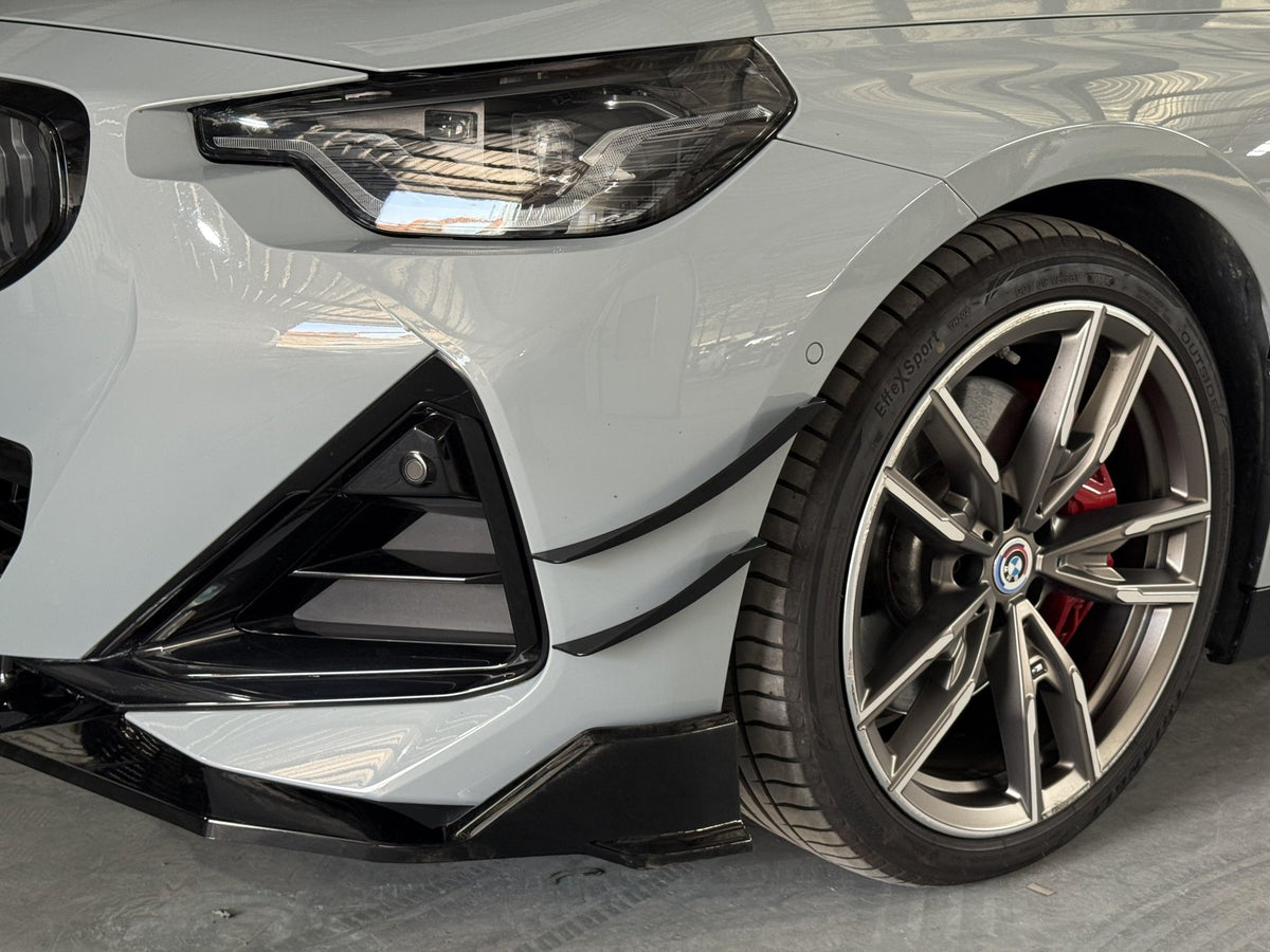 VTEN - BMW 2 SERIES G42 / M240I ABS FRONT CANARDS - Aero Carbon UK