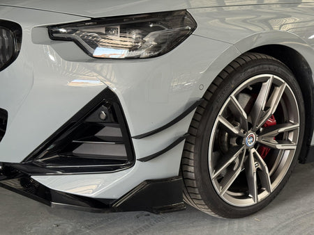 VTEN - BMW 2 SERIES G42 / M240I ABS FRONT CANARDS - Aero Carbon UK