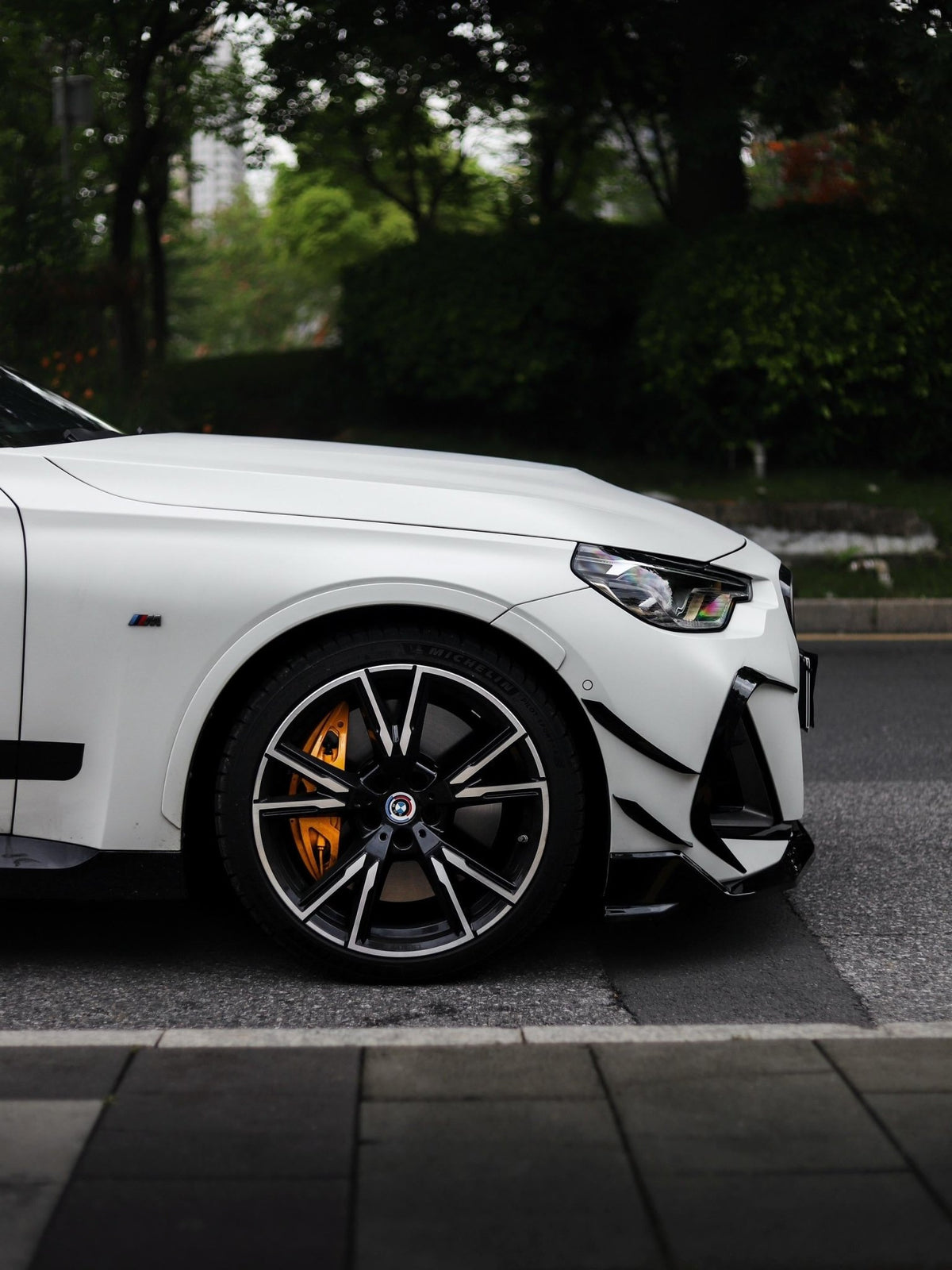 VTEN - BMW 2 SERIES G42 / M240I ABS FRONT CANARDS - Aero Carbon UK