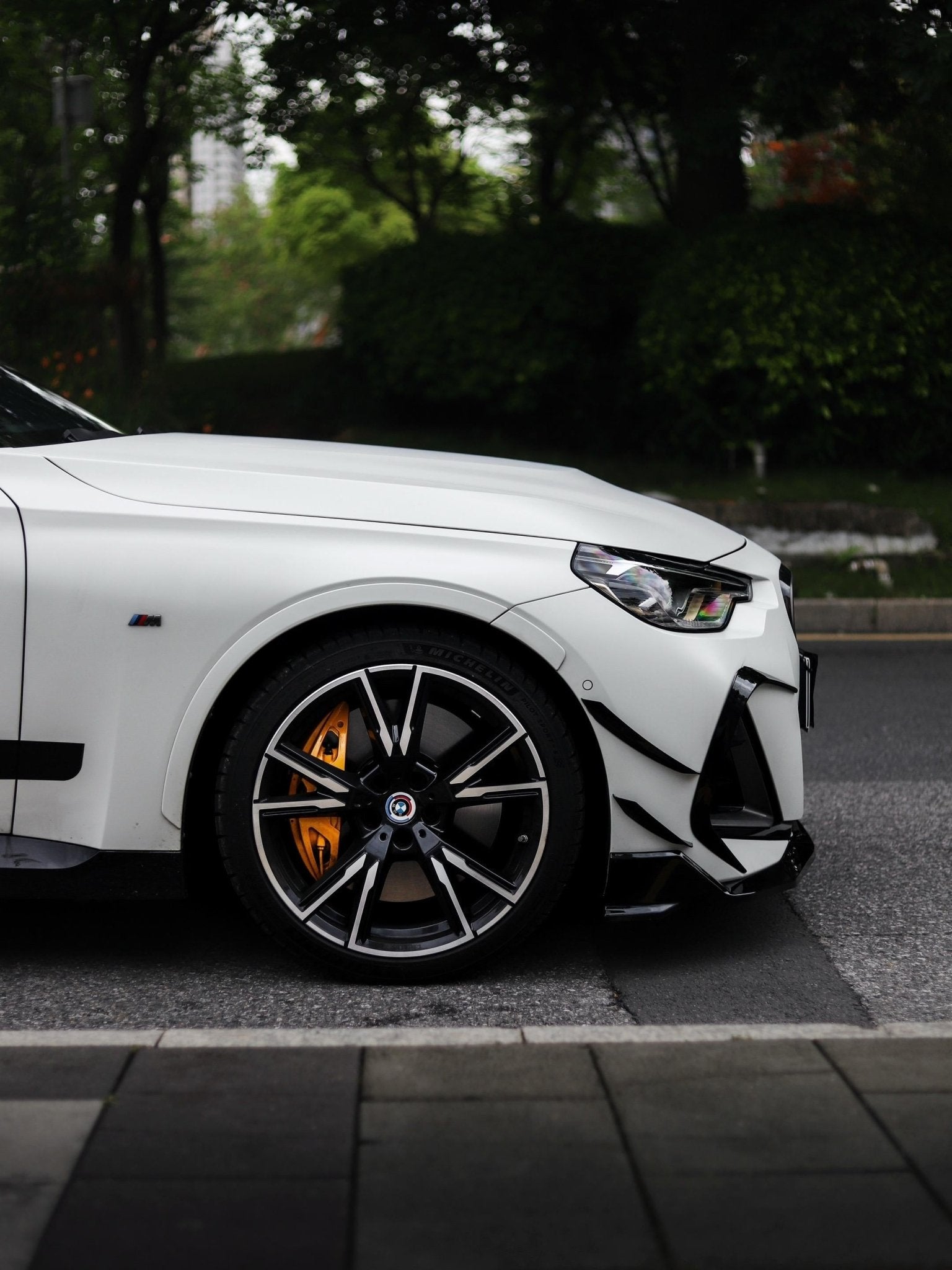 VTEN - BMW 2 SERIES G42 / M240I ABS FRONT CANARDS - Aero Carbon UK