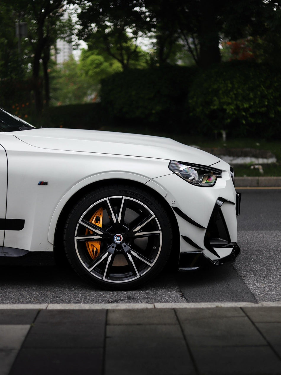VTEN - BMW 2 SERIES G42 / M240I ABS FRONT CANARDS - Aero Carbon UK