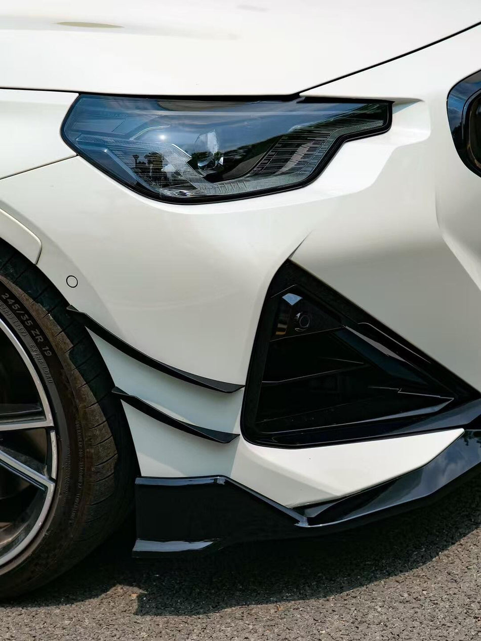 VTEN - BMW 2 SERIES G42 / M240I ABS FRONT CANARDS - Aero Carbon UK