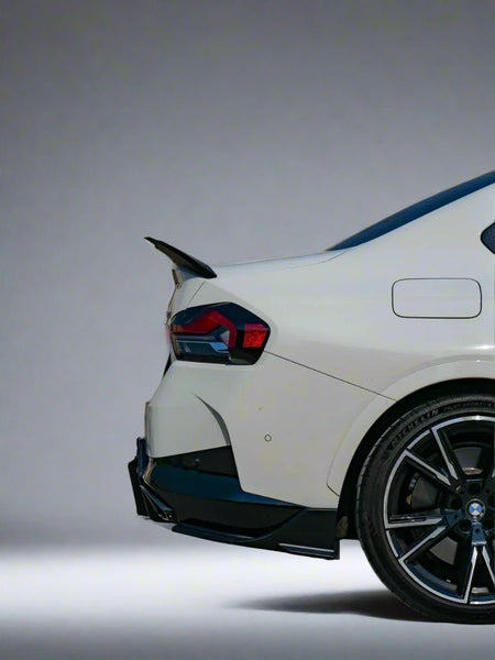 VTEN - BMW 2 SERIES G42 M240I PP GLOSS BLACK REAR SIDE WINGLETS - Aero Carbon UK