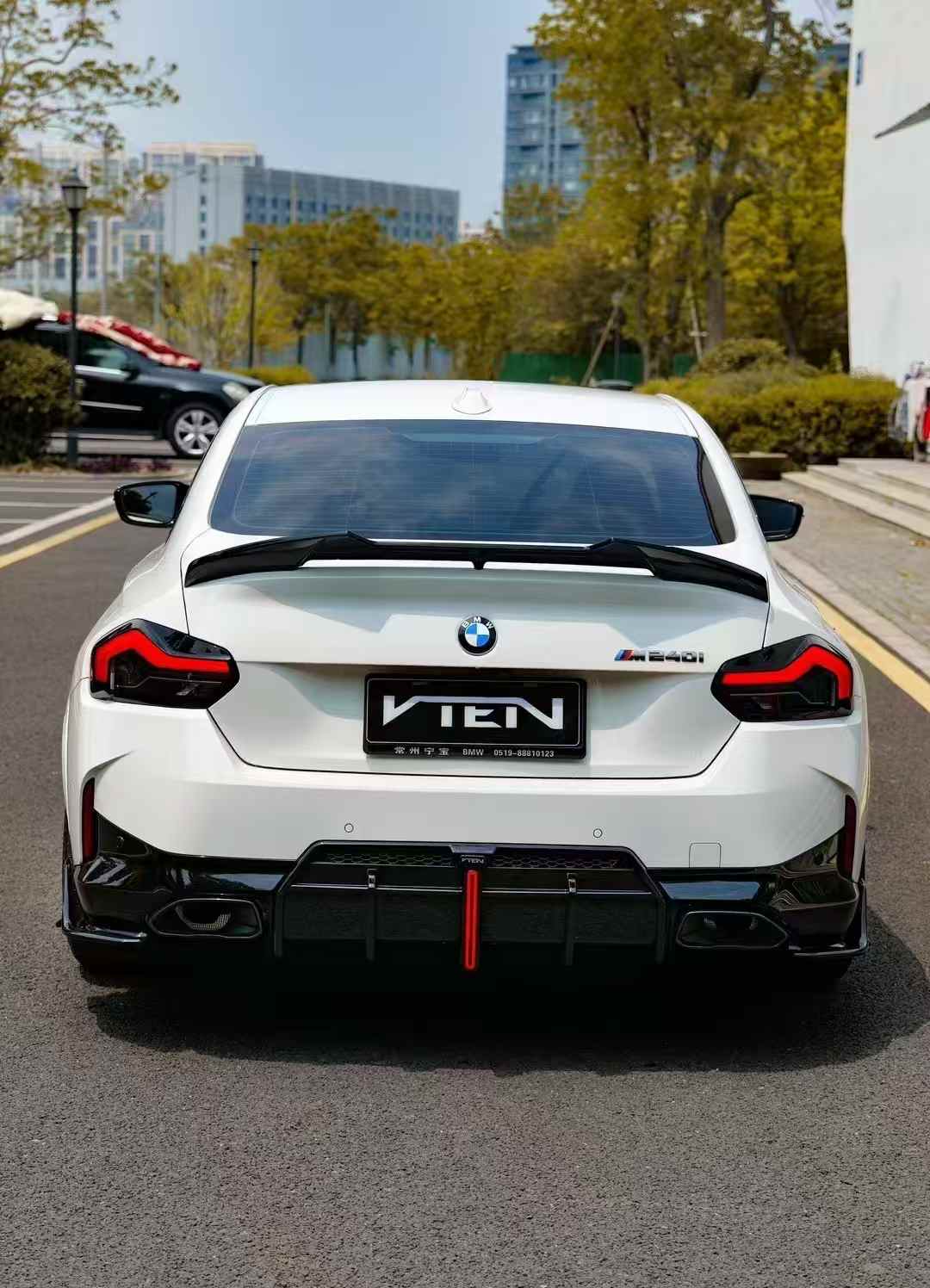 VTEN - BMW 2 SERIES G42 M240I PP REAR SPOILER - Aero Carbon UK