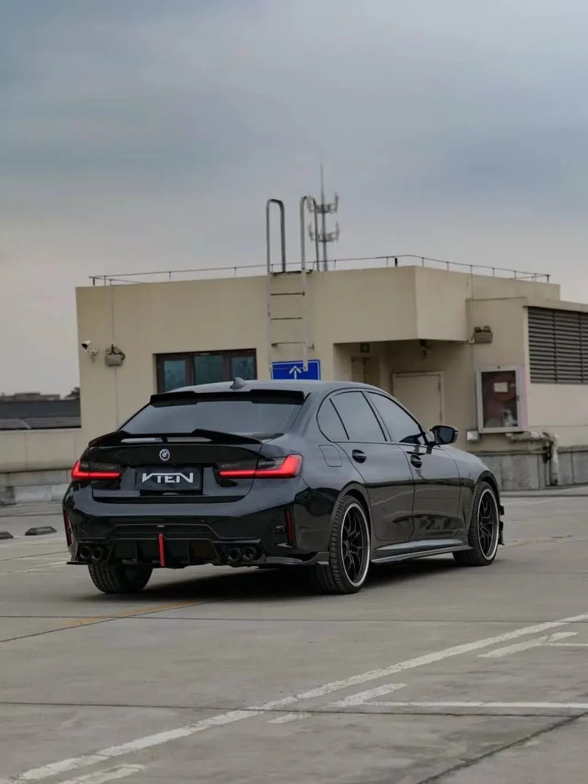 VTEN - BMW 3 SERIES G20 GLOSS BLACK REAR SPOILER V2 - Aero Carbon UK