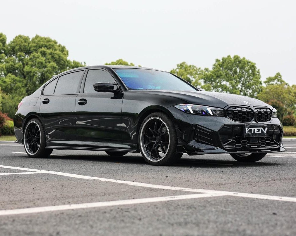 VTEN - BMW 3 SERIES G20 LCI 2023+ PP GLOSS BLACK FULL BODY KIT BUNDLE V2 - Aero Carbon UK