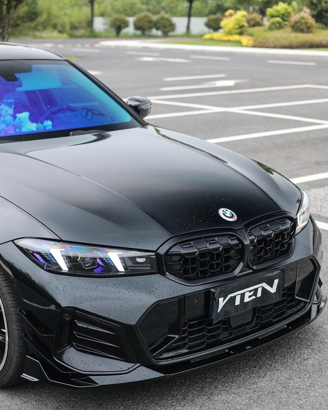 VTEN - BMW 3 SERIES G20 LCI 2023+ PP GLOSS BLACK FULL BODY KIT BUNDLE V2 - Aero Carbon UK