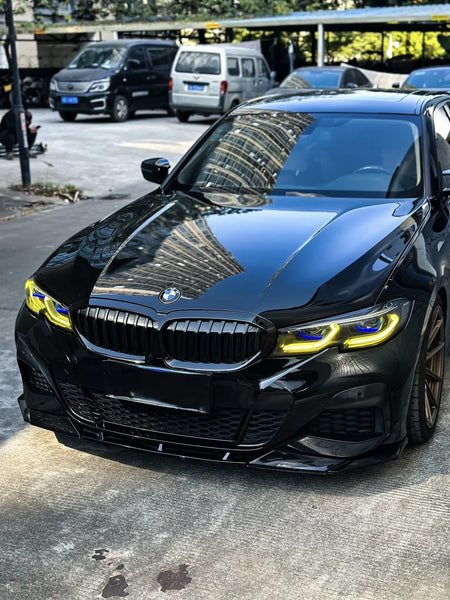 VTEN - BMW 3 SERIES G20 PRE-LCI 2019-2022 PP GLOSS BLACK FULL BODY KIT BUNDLE - Aero Carbon UK