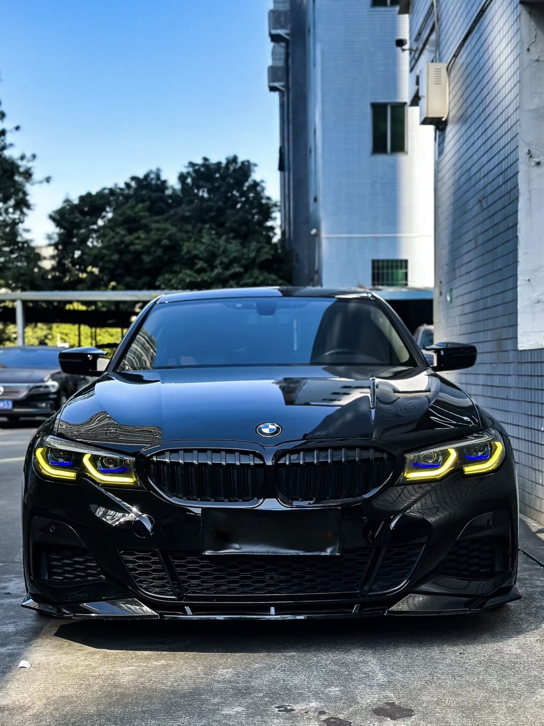 VTEN - BMW 3 SERIES G20 PRE-LCI 2019-2022 PP GLOSS BLACK FULL BODY KIT BUNDLE - Aero Carbon UK