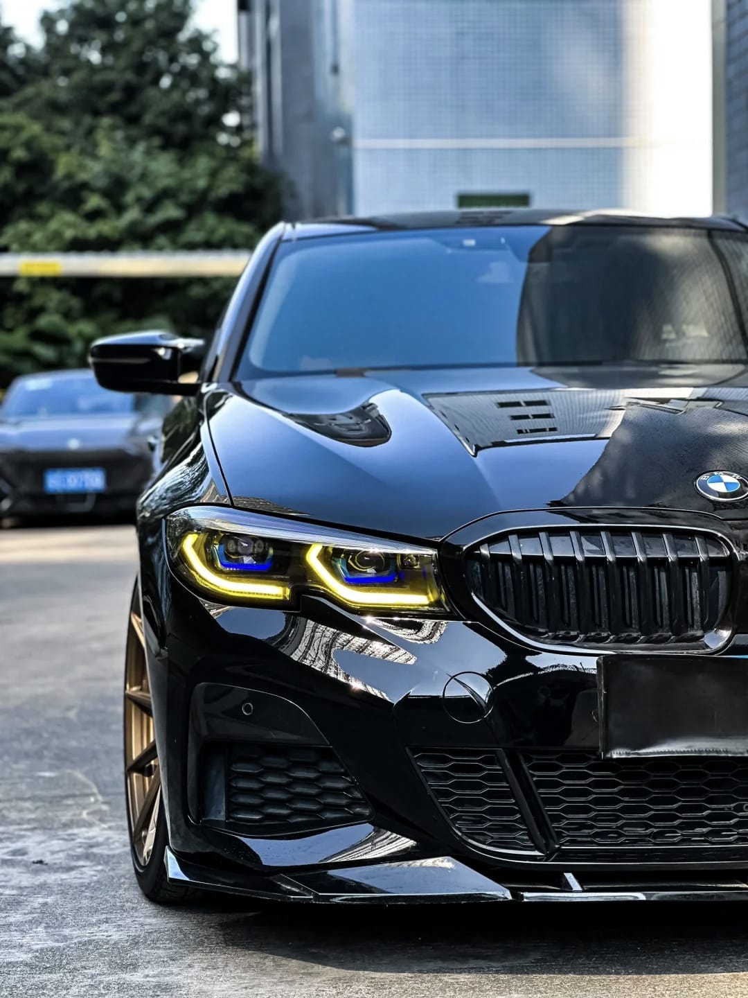 VTEN - BMW 3 SERIES G20 PRE-LCI 2019-2022 PP GLOSS BLACK FULL BODY KIT BUNDLE - Aero Carbon UK