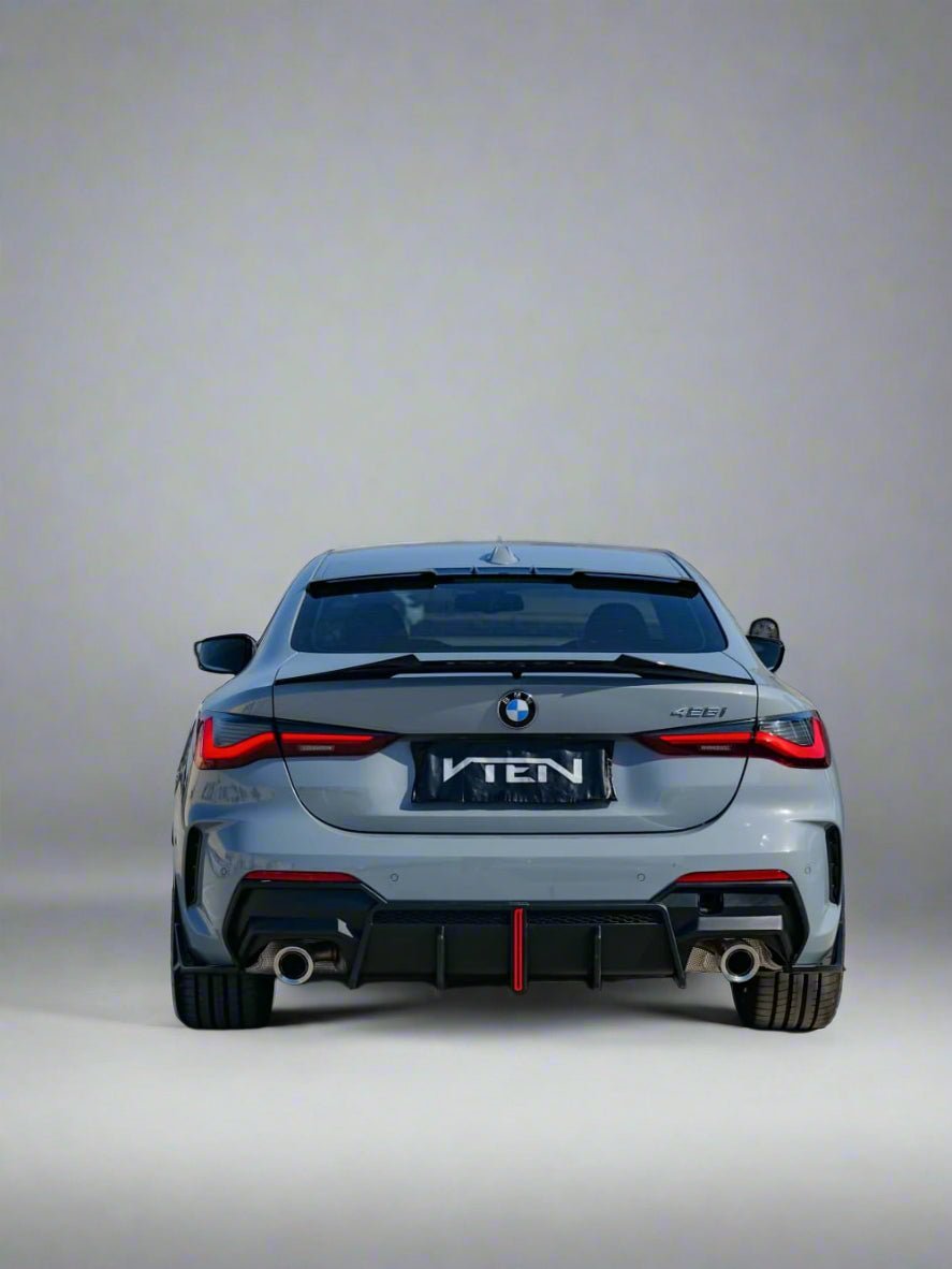 VTEN - BMW 4 SERIES G22 PP GLOSS BLACK FULL BODY KIT BUNDLE - Aero Carbon UK