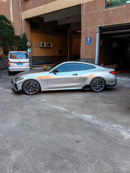 VTEN - BMW 4 SERIES G22 PP GLOSS BLACK FULL BODY KIT BUNDLE - Aero Carbon UK