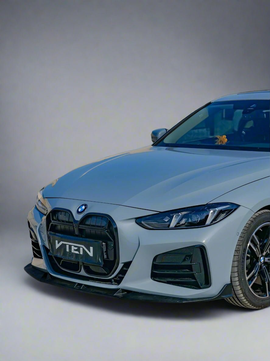 VTEN - BMW 4 SERIES G22 PP GLOSS BLACK FULL BODY KIT BUNDLE - Aero Carbon UK
