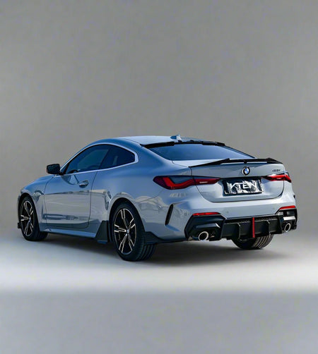 VTEN - BMW 4 SERIES G22 PP GLOSS BLACK FULL BODY KIT BUNDLE - Aero Carbon UK