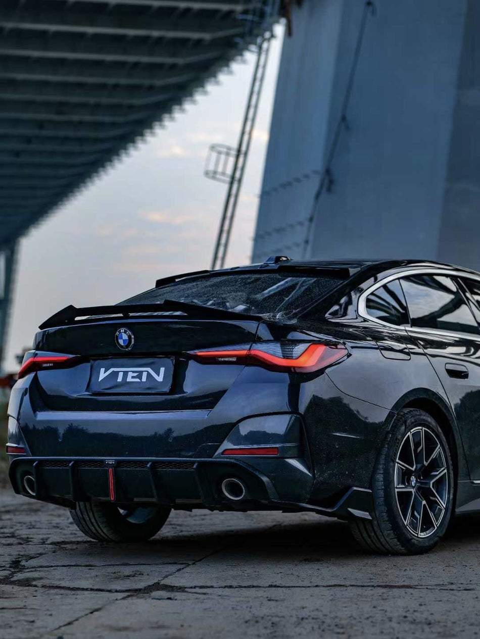 VTEN - BMW 4 SERIES G26 GRAN COUPE ABS GLOSS BLACK ROOF SPOILER - Aero Carbon UK