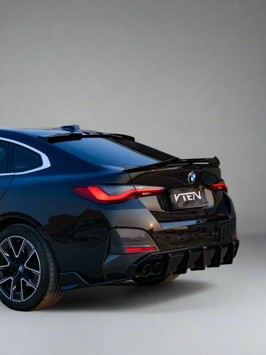 VTEN - BMW 4 SERIES G26 GRAN COUPE ABS GLOSS BLACK ROOF SPOILER - Aero Carbon UK