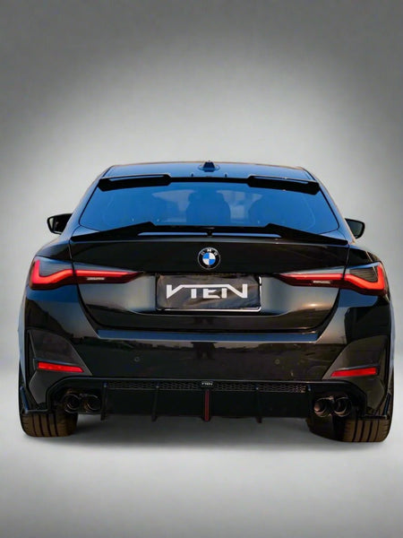VTEN - BMW 4 SERIES G26 GRAN COUPE ABS GLOSS BLACK ROOF SPOILER - Aero Carbon UK