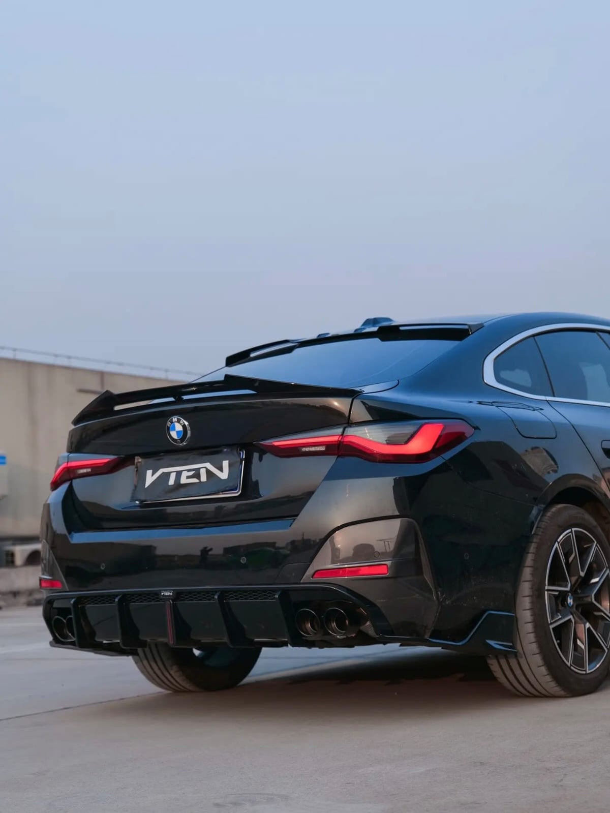 VTEN - BMW 4 SERIES G26 GRAN COUPE ABS REAR SPOILER - Aero Carbon UK