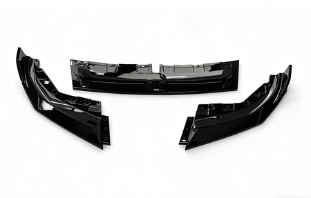 VTEN - BMW 4 SERIES G26 GRAN COUPE PP GLOSS BLACK FRONT LIP - Aero Carbon UK