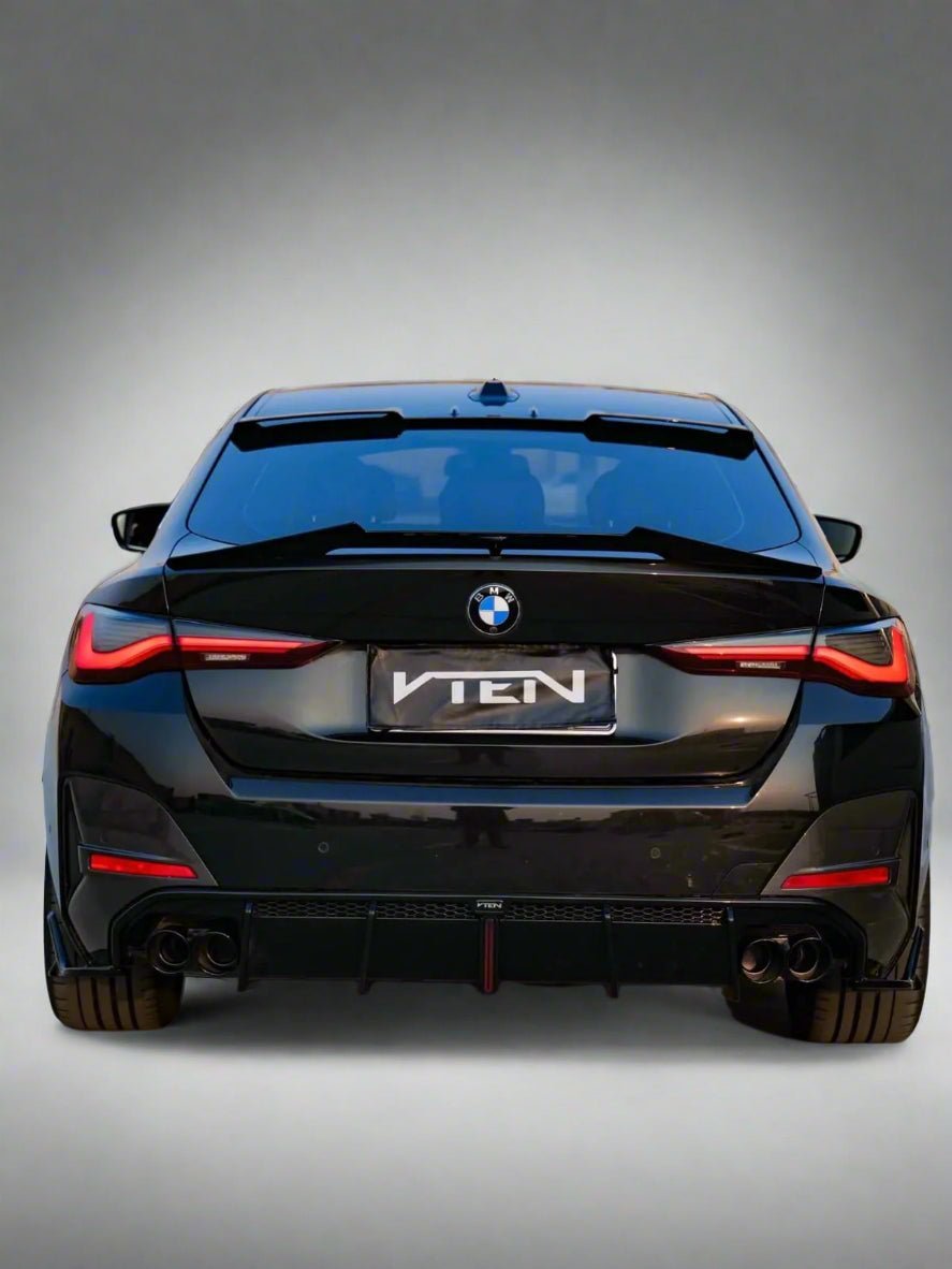VTEN - BMW 4 SERIES G26 GRAN COUPE PP LED REAR DIFFUSER - Aero Carbon UK