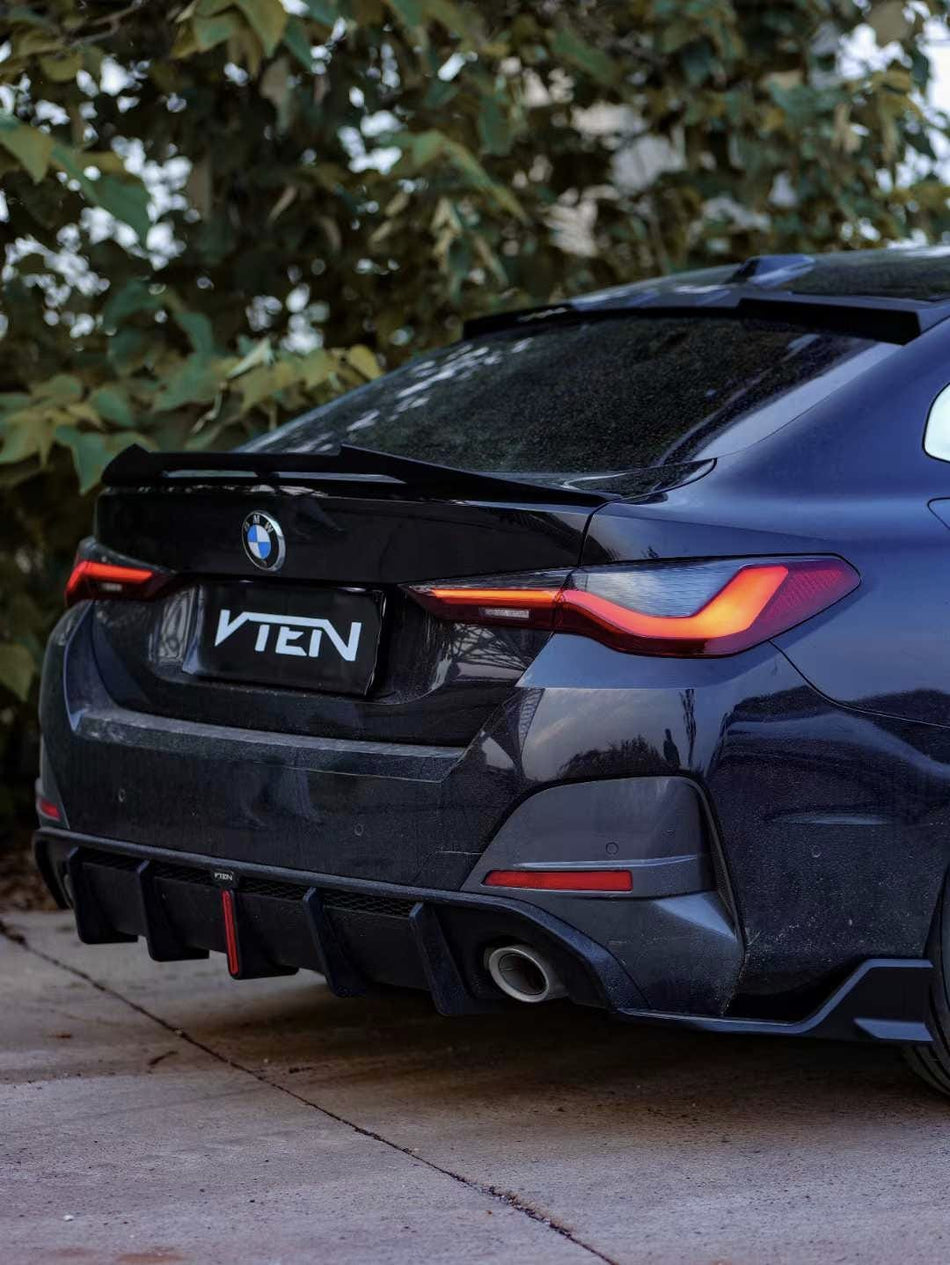 VTEN - BMW 4 SERIES G26 GRAN COUPE PP LED REAR DIFFUSER - Aero Carbon UK
