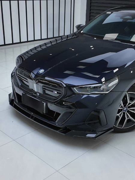 VTEN - BMW 5 SERIES G60 / I5 2024+ PP GLOSS BLACK FRONT LIP - Aero Carbon UK
