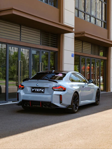 VTEN - BMW M2 G87 GLOSS BLACK ABS REAR SPOILER - Aero Carbon UK