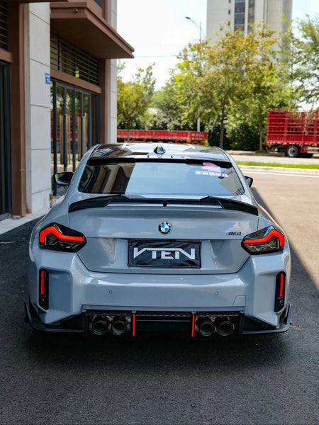 VTEN - BMW M2 G87 GLOSS BLACK ABS REAR SPOILER - Aero Carbon UK