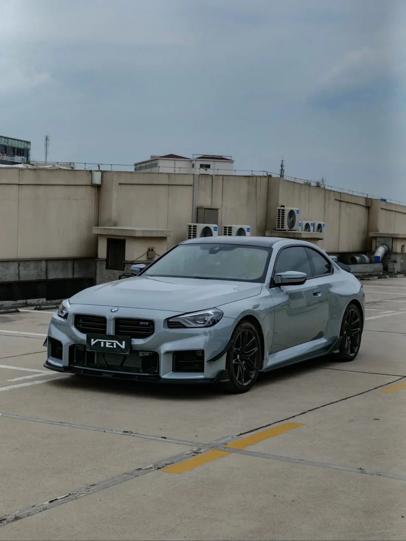 VTEN - BMW M2 G87 GLOSS BLACK PP FRONT LIP - Aero Carbon UK