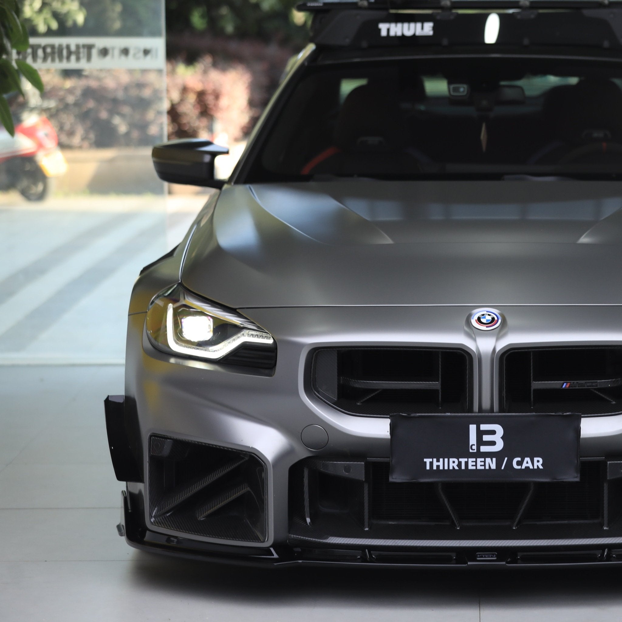 VTEN - BMW M2 G87 GLOSS BLACK PP FRONT LIP - Aero Carbon UK