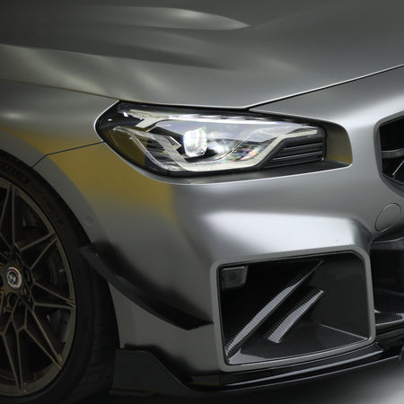 VTEN - BMW M2 G87 GLOSS BLACK PP FRONT LIP - Aero Carbon UK