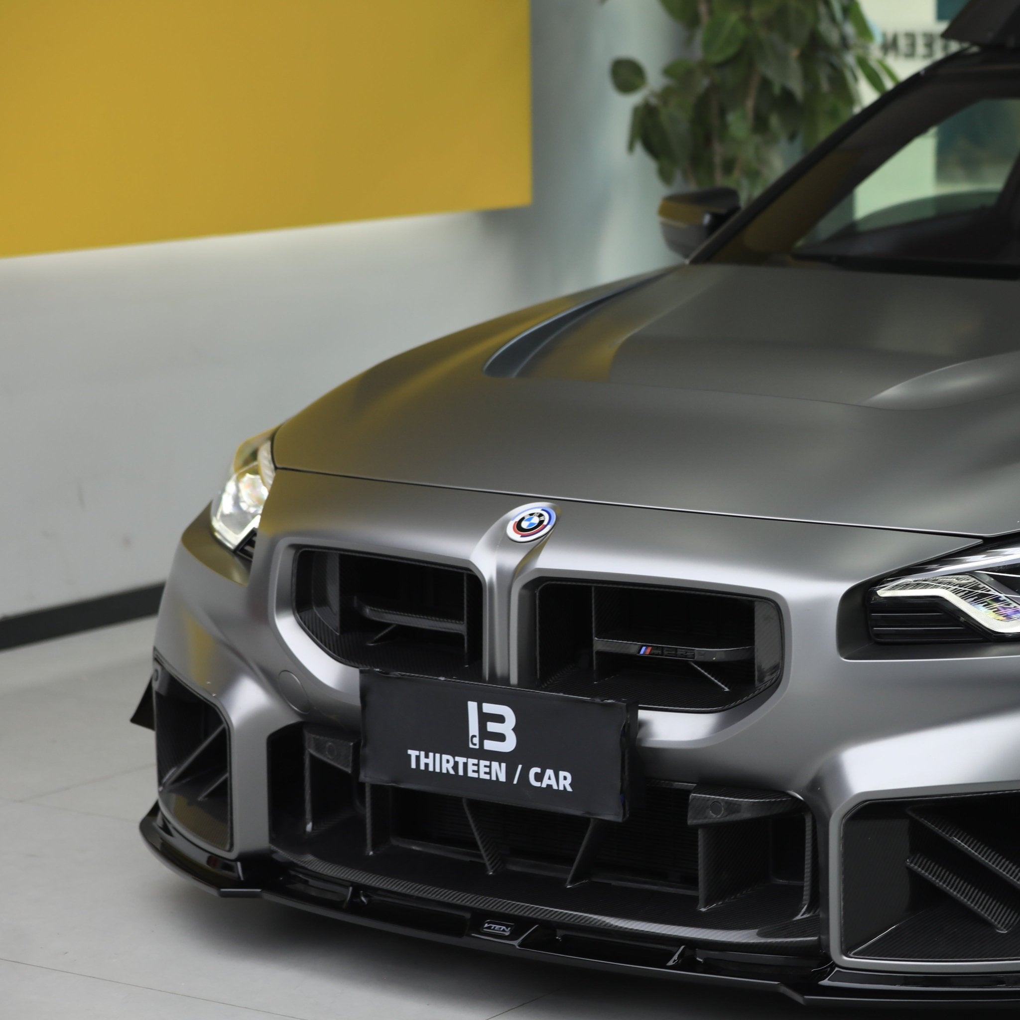 VTEN - BMW M2 G87 GLOSS BLACK PP FRONT LIP - Aero Carbon UK