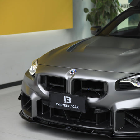 VTEN - BMW M2 G87 GLOSS BLACK PP FRONT LIP - Aero Carbon UK