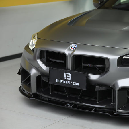 VTEN - BMW M2 G87 GLOSS BLACK PP FRONT LIP - Aero Carbon UK