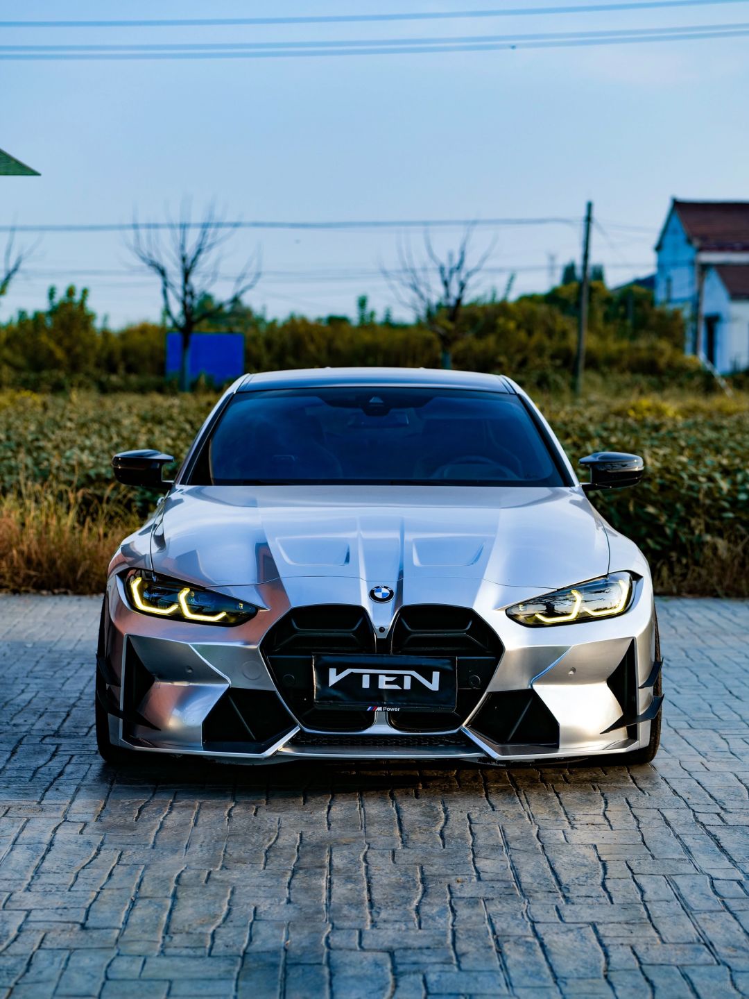 VTEN - BMW M3 G80 / M4 G82 ABS FRONT BUMPER - Aero Carbon UK