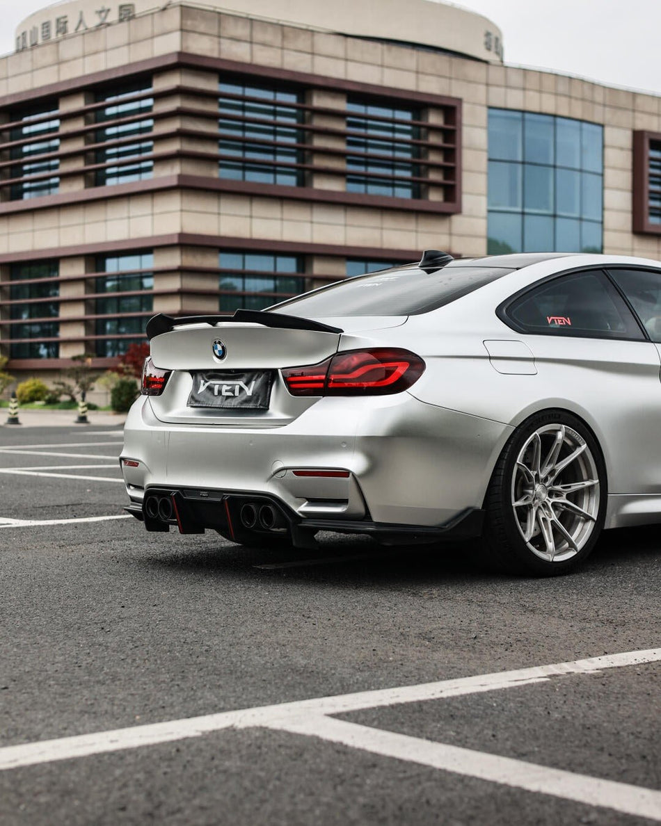 VTEN - BMW M4 F82 PP GLOSS BLACK REAR SPOILER - Aero Carbon UK