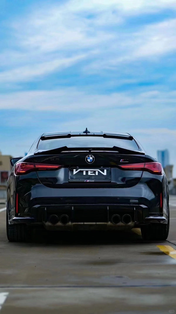 VTEN - BMW M4 G82 / 4 SERIES G22 GLOSS BLACK REAR SPOILER