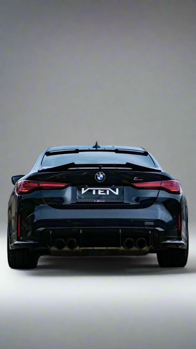 VTEN - BMW M4 G82 ABS GLOSS BLACK ROOF SPOILER - Aero Carbon UK