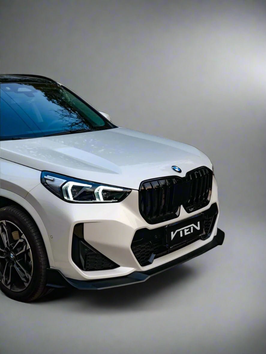 VTEN - BMW X1 / IX1 U11 2023+ PP GLOSS BLACK FRONT LIP - Aero Carbon UK