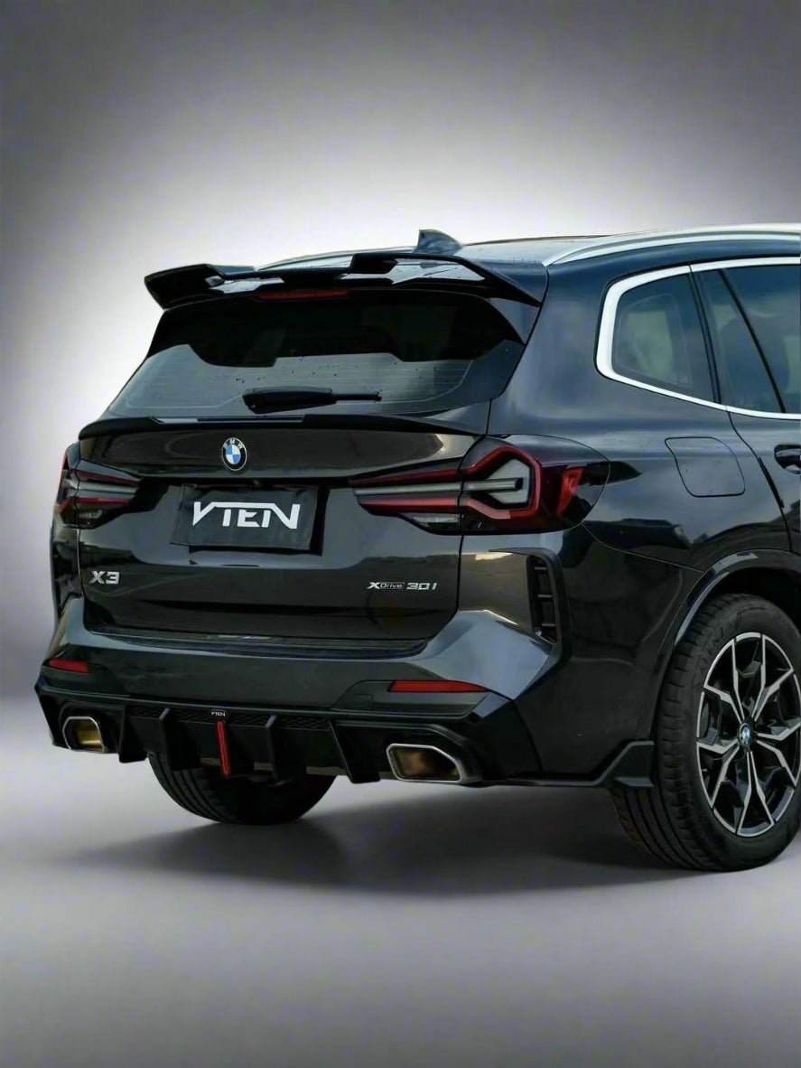 VTEN - BMW X3 G01 LCI 2022+ PP GLOSS BLACK FULL BODY KIT BUNDLE - Aero Carbon UK