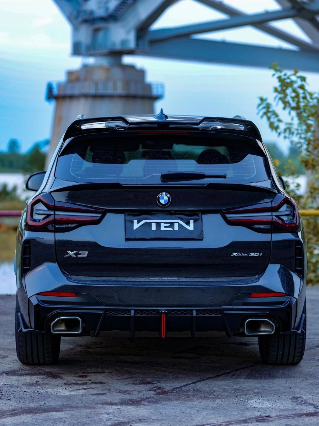 VTEN - BMW X3 G01 LCI 2022+ PP GLOSS BLACK FULL BODY KIT BUNDLE - Aero Carbon UK