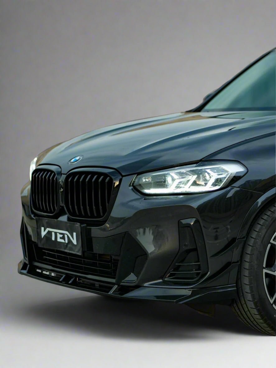 VTEN - BMW X3 G01 LCI 2022+ PP GLOSS BLACK FULL BODY KIT BUNDLE - Aero Carbon UK