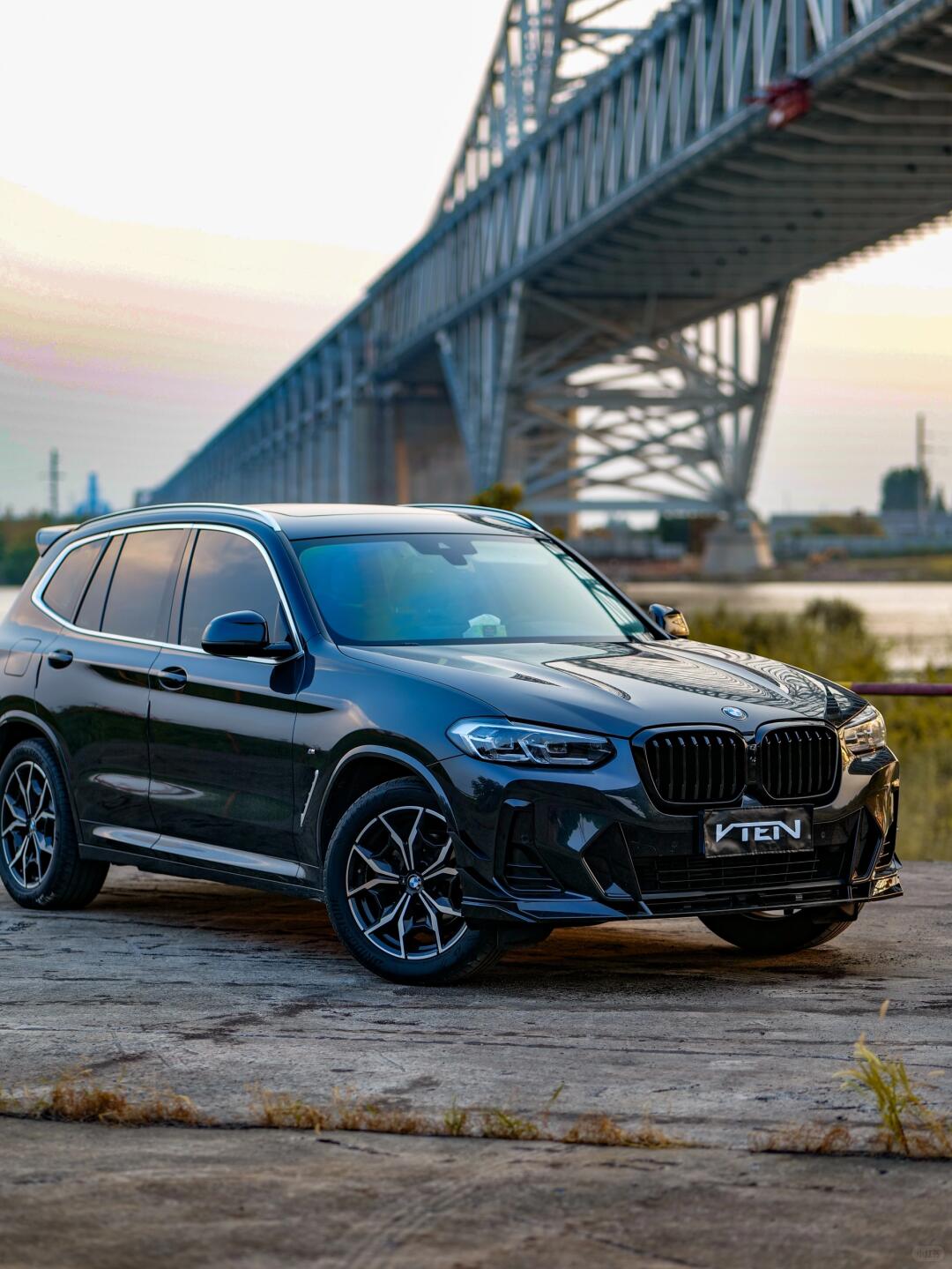 VTEN - BMW X3 G01 LCI 2022+ PP GLOSS BLACK FULL BODY KIT BUNDLE - Aero Carbon UK