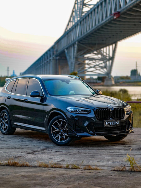 VTEN - BMW X3 G01 LCI 2022+ PP GLOSS BLACK FULL BODY KIT BUNDLE - Aero Carbon UK