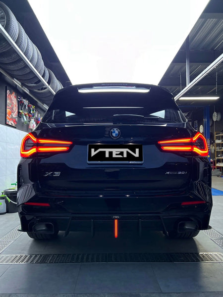 VTEN - BMW X3 G01 LCI 2022+ PP GLOSS BLACK FULL BODY KIT BUNDLE - Aero Carbon UK
