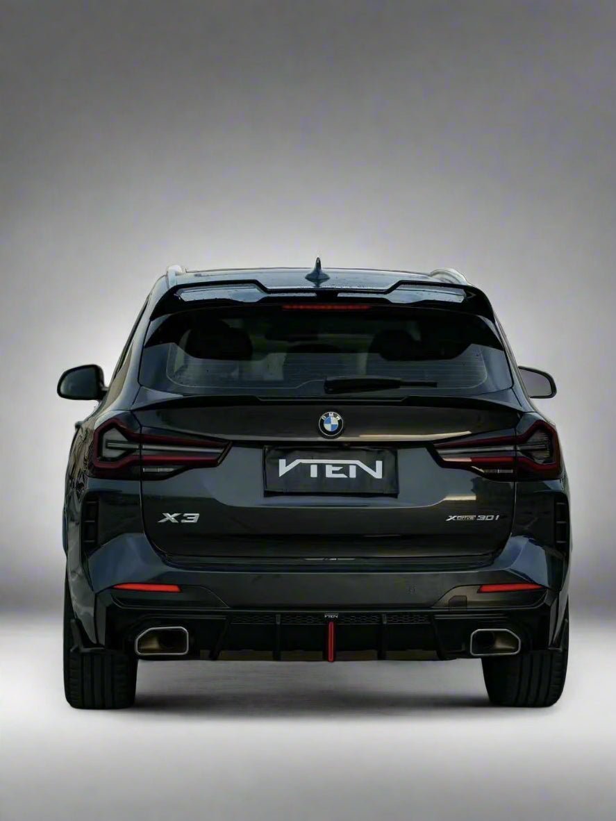 VTEN - BMW X3 G01 LCI 2022+ PP GLOSS BLACK FULL BODY KIT BUNDLE - Aero Carbon UK