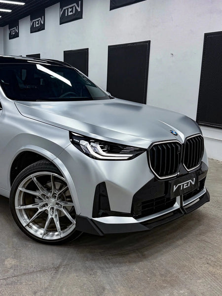 VTEN - BMW X3 G45 2025+ GLOSS BLACK FRONT LIP - Aero Carbon UK